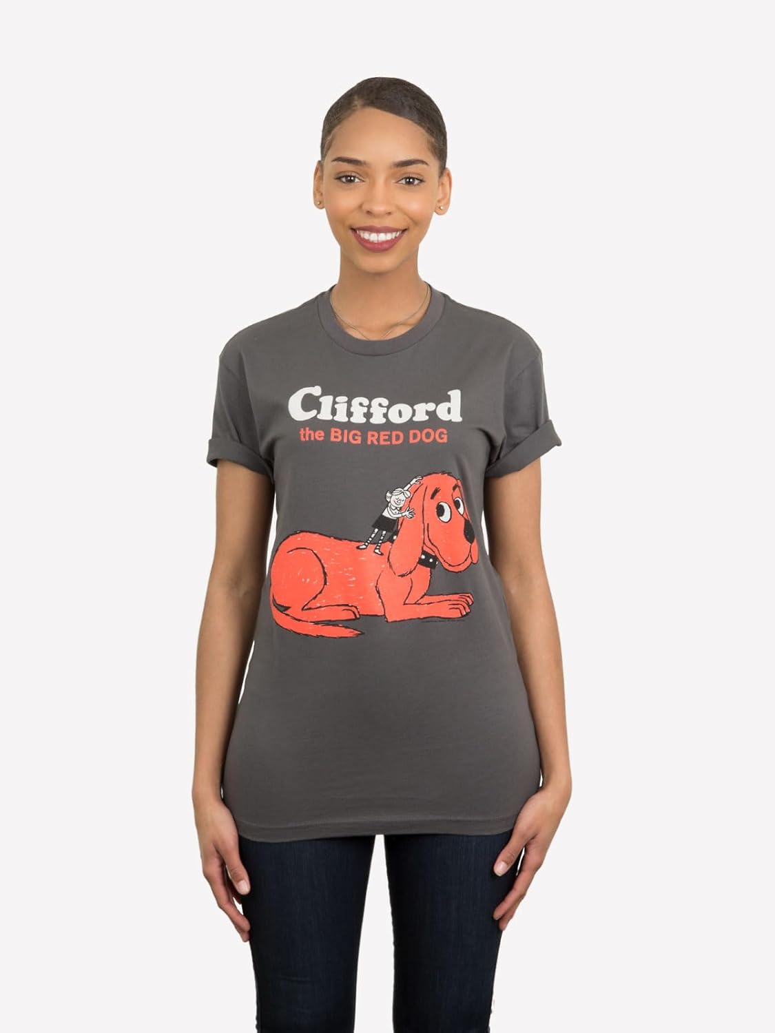 Clifford The Big Red Dog Adult T-Shirt - Unisex Shirt for Book Lovers and Readers