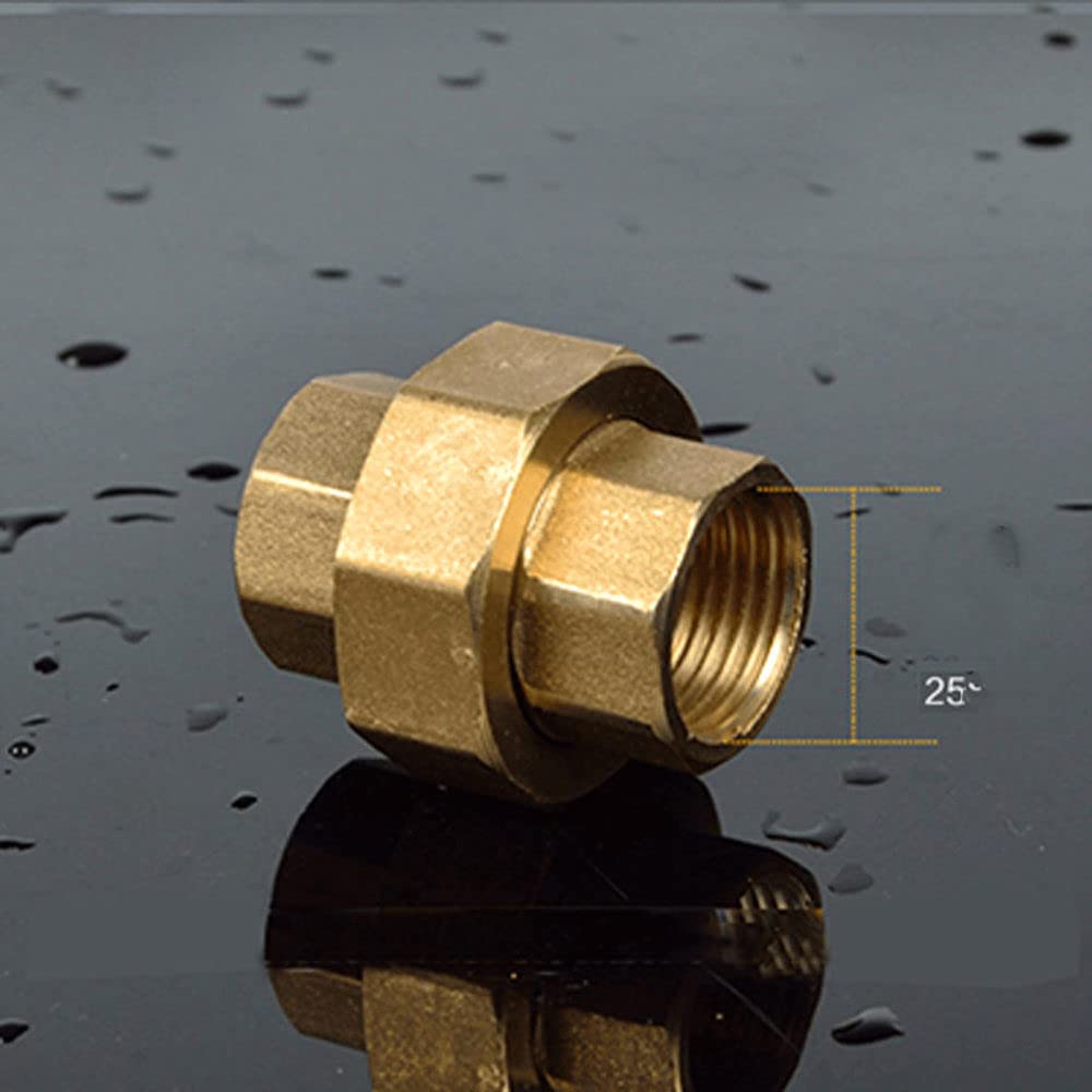 Joywayus Montaje De Tubería De Latón Barstock Street Tee T