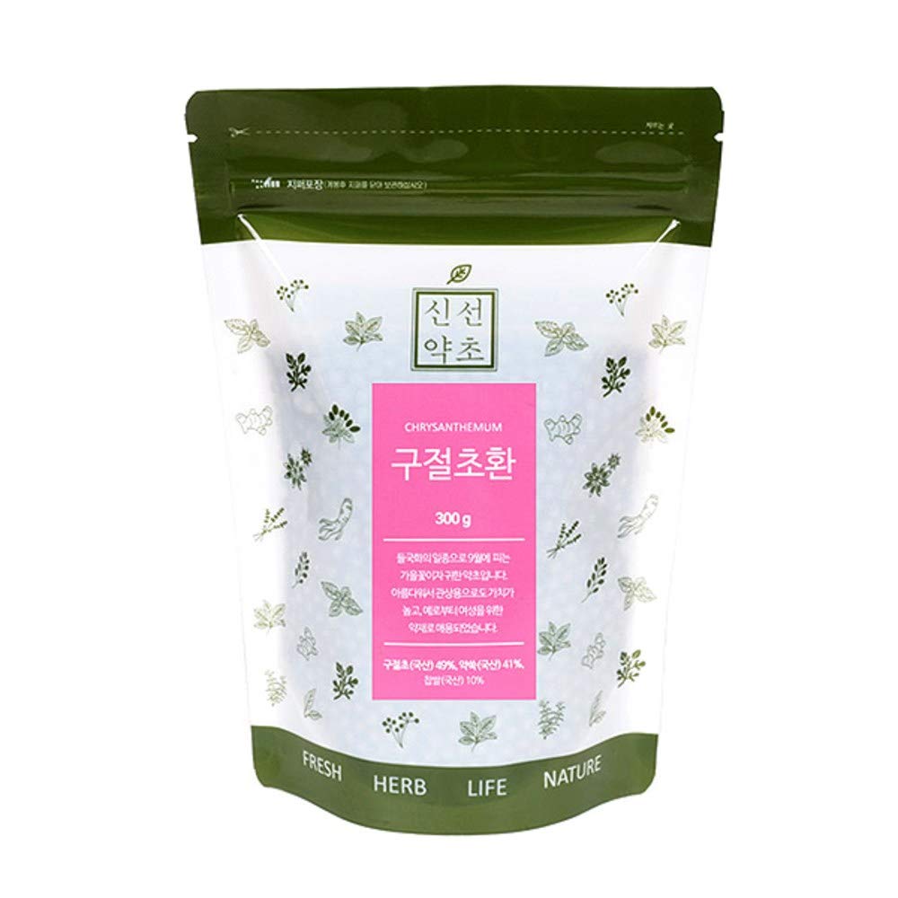 Sinsunherb Korean Chrysanthemum Granule | 300g | 1 Pack, Korean Camomile, Feminine Supportive Natural Herb, 구절초환