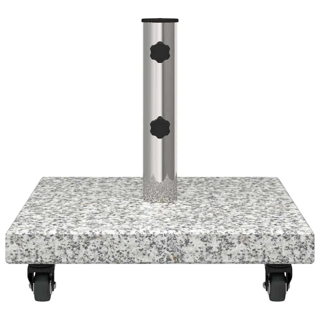 vidaXL Pied de Parasol 30 kg Gris Granite Carré