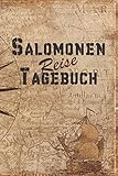  Salomonen Reise Tagebuch: 6x9 Reise Journal I Notizbuch mit Checklisten zum Ausfüllen I Perfektes Geschenk für den Trip nach Salomonen für jeden Reisenden