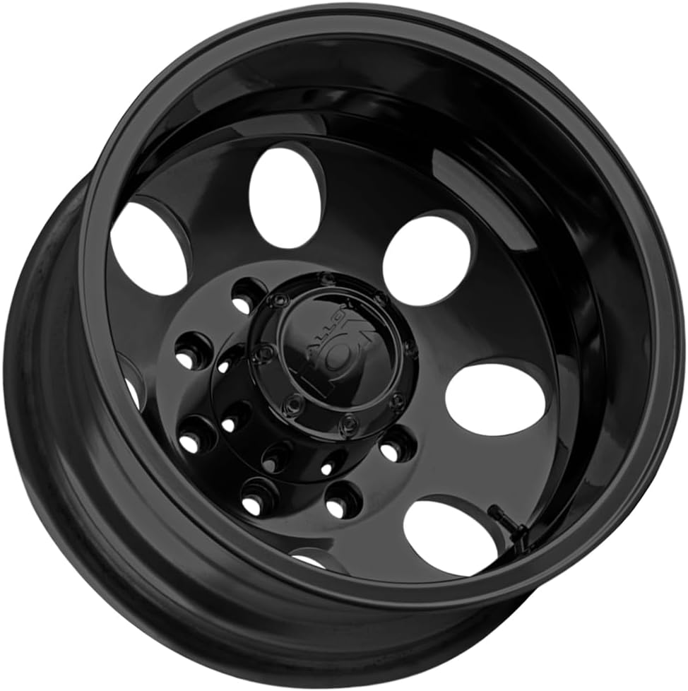 Ion Wheels 167 Matte Black Wheel with Alloy Steel (17 x 6.5 inches /6 x 130 mm, -142 mm Offset)