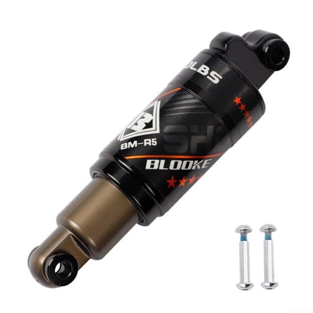 Gdfnmogo Ammortizzatore posteriore per bici elettrica, ammortizzatore posteriore per mountain bike, 165 mm, 125 mm