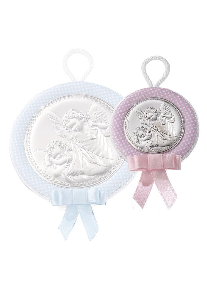 SHALOM - Capoculla Rosa Angelo Custode. Diametro 6,5 Cm