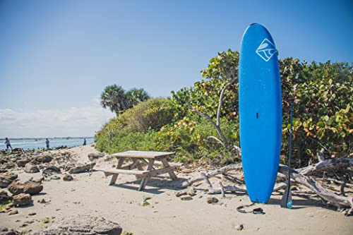 Boardworks Surge | Recreational Stand Up Paddleboard | Sdk Softdeck Epoxy Hardboard With Paddle | 10' 6", Blue/White #TOP3