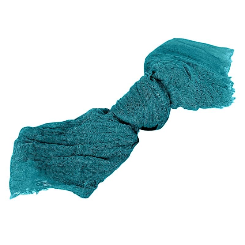 50 Servilletas de Tela de Algodón Rectangular Teal miniatura 1