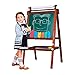 Produktbild 3 in 1 Kinder Staffelei Doppelseitiges für Kinder Whiteboard & Tafel Kindertafel mit Verstellbaren Ständer & Drehen 360 Grad & Bonus Magnetische Buchstaben und Zahlen