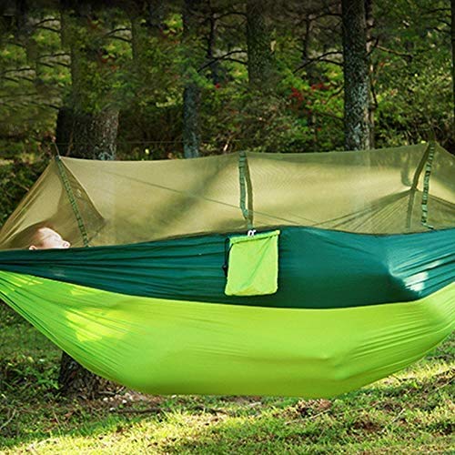 Hamac De Camping Avec Moustiquaire - Plein Air - Léger Et Suspendu