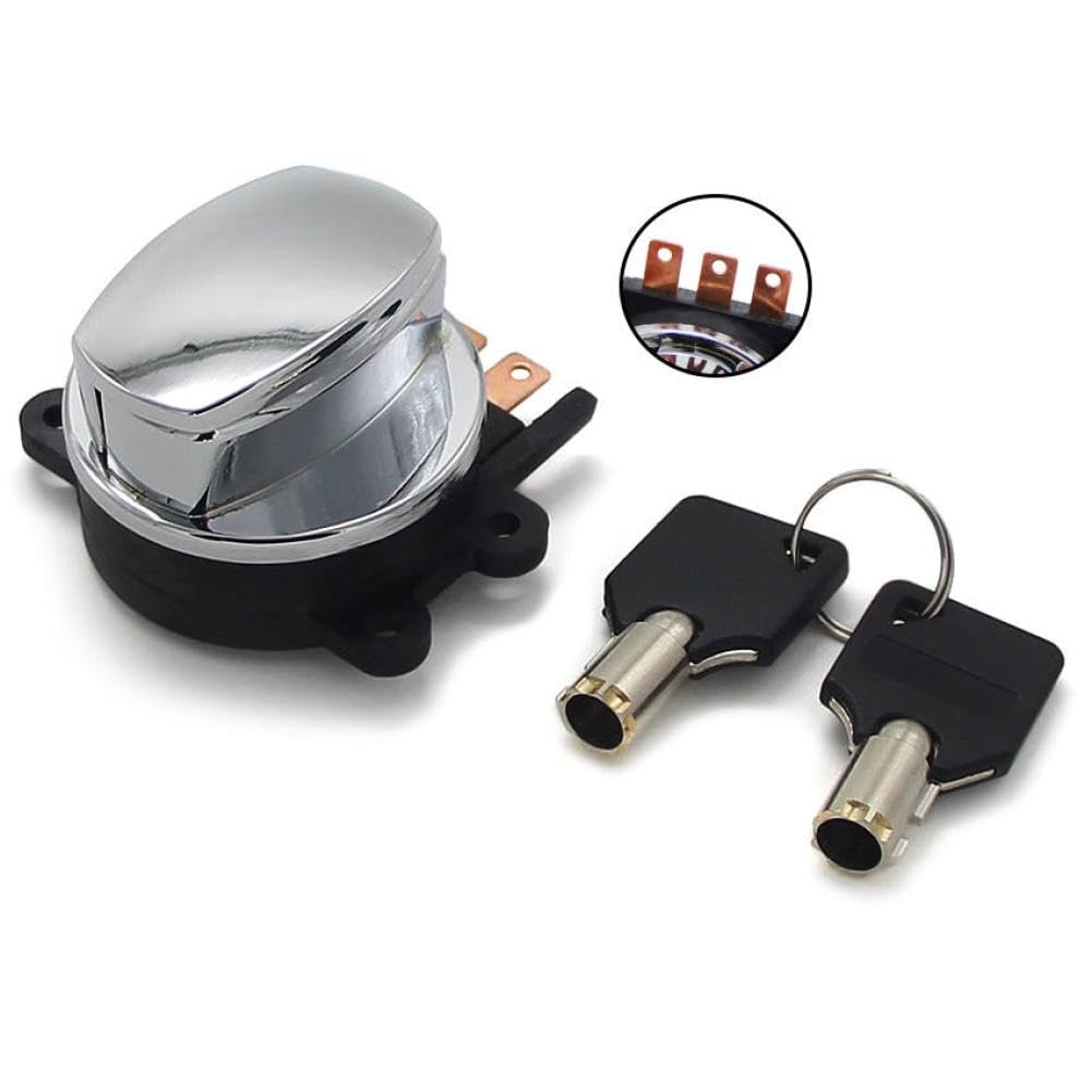Motorcycle Start Ignition Lock Compatible with Automotive Motorcycle Parts FLHP FLHR FLHRS FLST FXDF FLSTF FLSTFI FLSTN FLSTSC