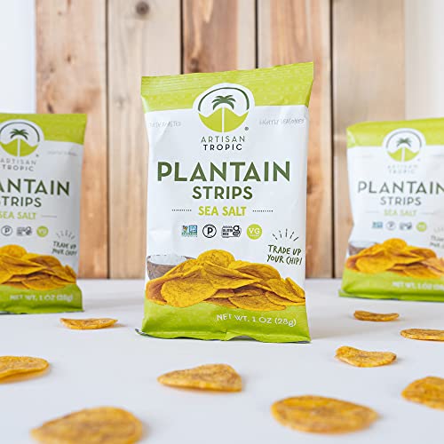 Image of ARTISAN TROPIC Sea Salt Plantain Chips - 4.5 oz Bags (6 Pack)