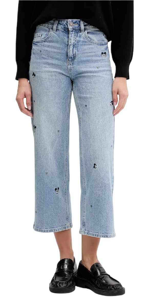 DESIGUAL JEANS DENIM DONNA AZZURRO