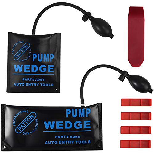 【Ampia applicazione】gli strumenti semplici che utilizzano una semplice pompa a compressione e una valvola di spurgo precisa ti aiutano a sollevare e abbassare per allineare perfettamente. Le nostre borse ad aria compressa sono ideali per molteplici lavori e applicazioni come allineamento preciso e livellamento. Può essere utilizzato per travi, armadi, porte, attrezzature, mobili, HVAC, idraulici, travetti, controsoffitti, mensole, finestre e molto altro ancora.