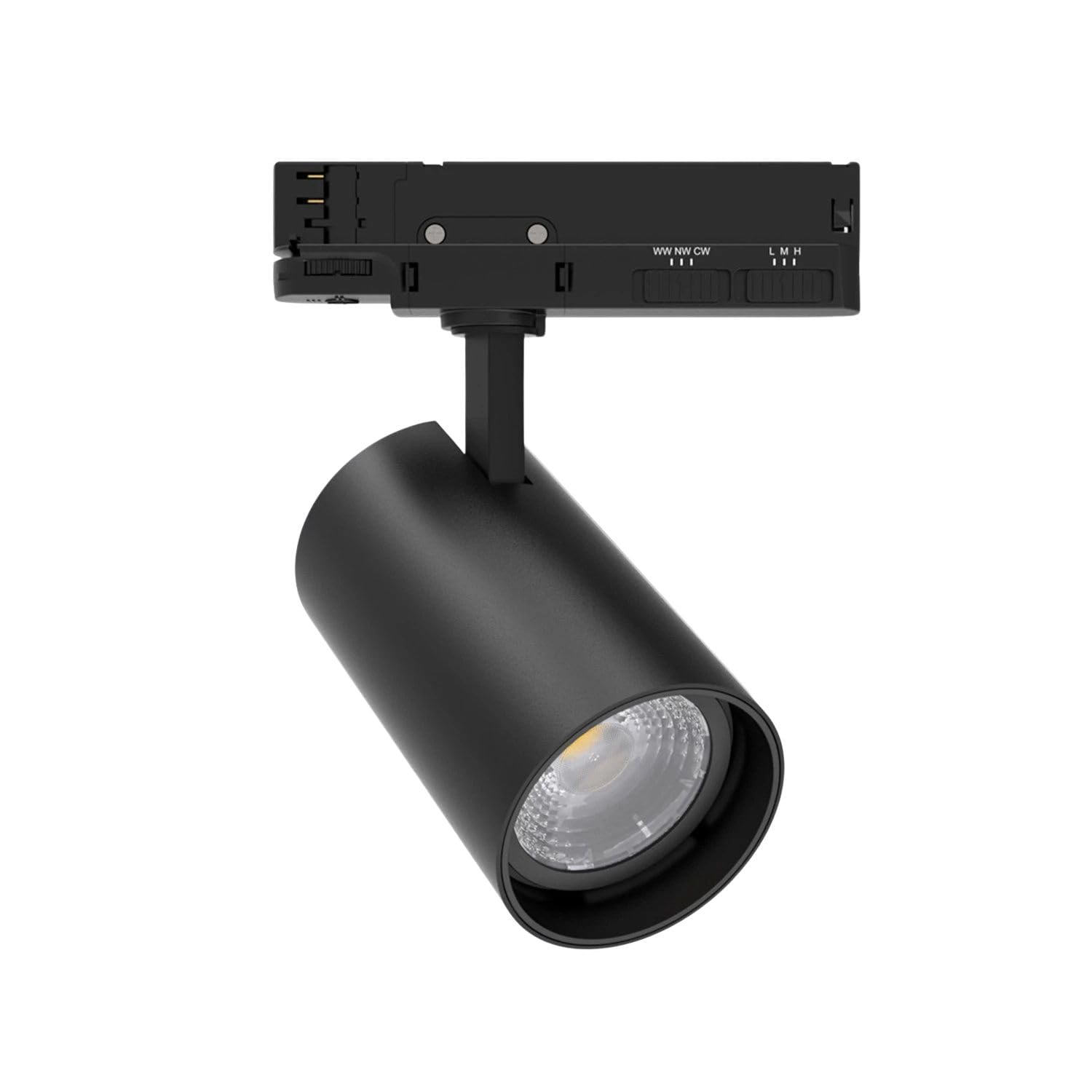 LEDKIA Faretto LED Binario Trifase 40W Fasano Regolabile CCT Selezionabile