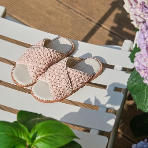 Image of THEE BRON Girls Cute Slip-On Slippers Stylish Sandals for Toddlers & Kids