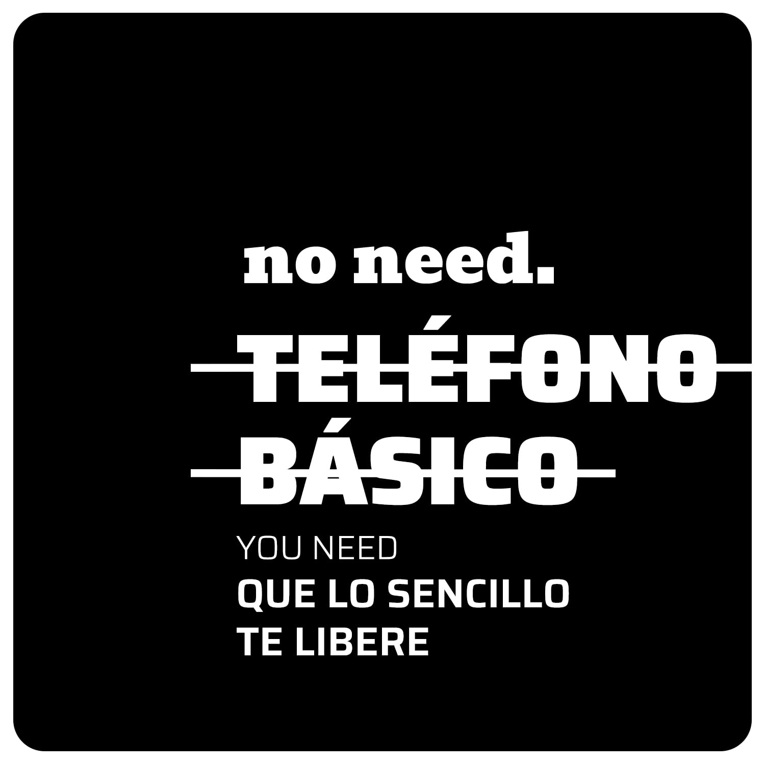 WUUM Clap – Teléfono Móvil de Tapa con Doble Pantalla | Teclas y Números Grandes | 2 Memorias Directas y botón SOS | Bluetooth | Gran Batería 800mAh | USB-C | Azul