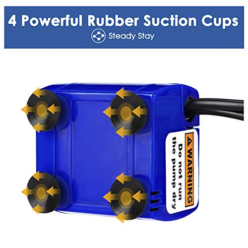 Bomba de fuente de agua para gatos DC 5V con puerto USB y luz LED miniatura 3
