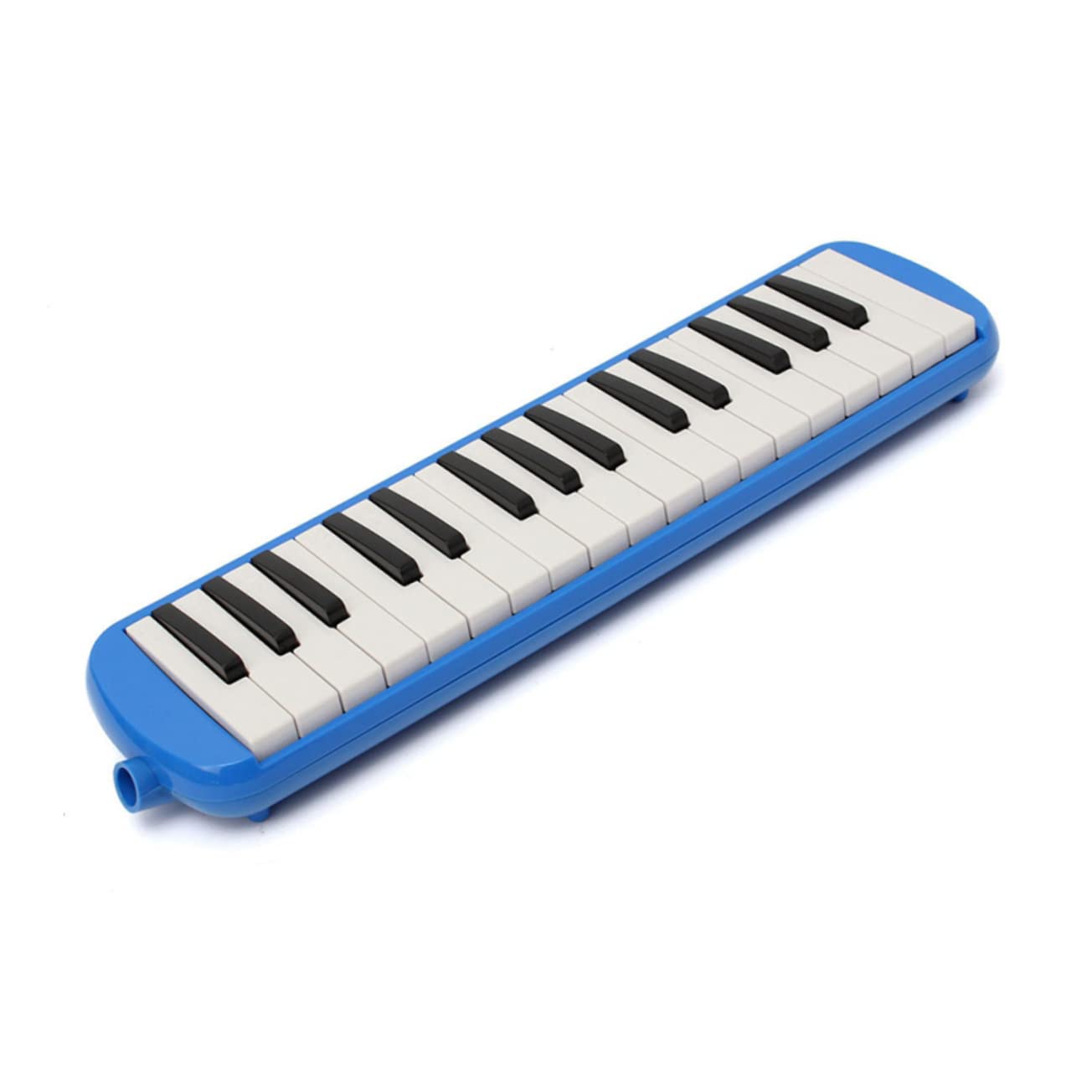 Abaodam 32 tromba giocattolo arpa mascellare armonica c Musica tamburello Portare strumenti chitarra xilofono custodia per clarinetto armoniche kit borsa strumento melodico melodica Blue