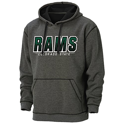 Ouray Sportswear High Performance Transition Hood, Medium, Charcoal Heather/Black