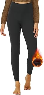 Sponsored You’re seeing this ad based on the product’s relevance to your search query.Learn more about this advertisement DDOBB Women's Thermal Leggings, Lined, High-Waist, Long, with Inner Fleece, Warm, Teddy Sports Leggings, Tights, Running Trousers, Winter Dress