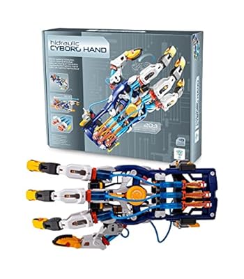 DEQUBE - Mano Cyborg Hidráulica - Simula Movimientos Reales - Diferentes técnicas de Agarre - Energía hidráulica - Ajustable a Diferentes tamaños de Mano - para diestros y Zurdos (Deqube 925D00113) | Ya disponible en tu tienda friki favorita! En mundofriki.es!