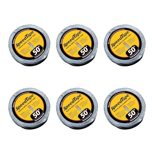 Image of FastCap SpeedTape Double Sided Adhesive Tape, 2 inch x 50', 6-Pack | Peel and Stick, Ideal for Edge Banding, Wood Working Tools, Home Repair and Home Improvement, 99958-6P