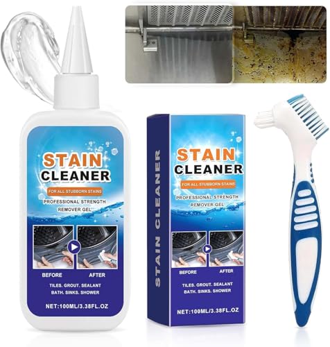 Mould Remover Gel, Gel de Moho Profundo, Potente Retiro de Manchas Negras para el Hogar Sellina de Baño Sellado de la Cocina del Baño del Fregadero de la Cocina del Fregadero (1)