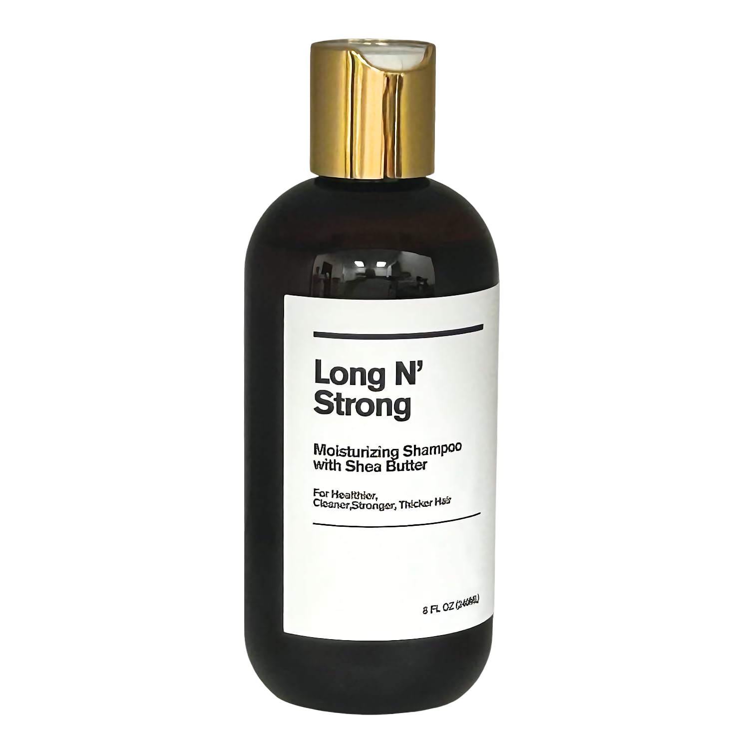 Long N Strong Moisturizing Shampoo with Shea Butter! Cleans & Softens Hair, Helping Obtain the Perfect Ph Balance for All Ethnic Hair Types