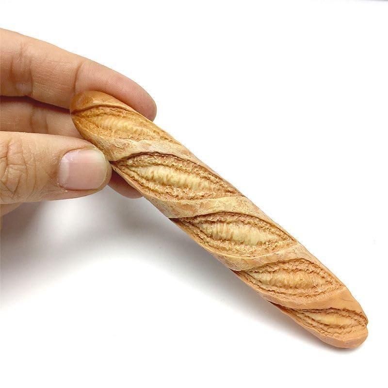 Set de 2 Imán Mini Baguette Realista para Refrigerador miniatura 3