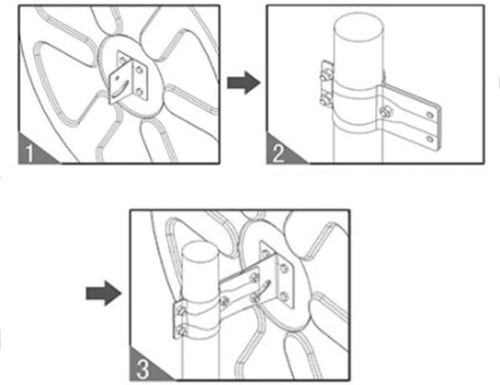 FLYIFE 凸面鏡の安全ミラー広角壁に取り付けられた駐車場用の駐車