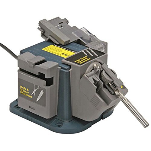 Multipurpose Sharpener for Drill Bits, Chisels, Planer Blades, Scissors and Knives Electric Power
