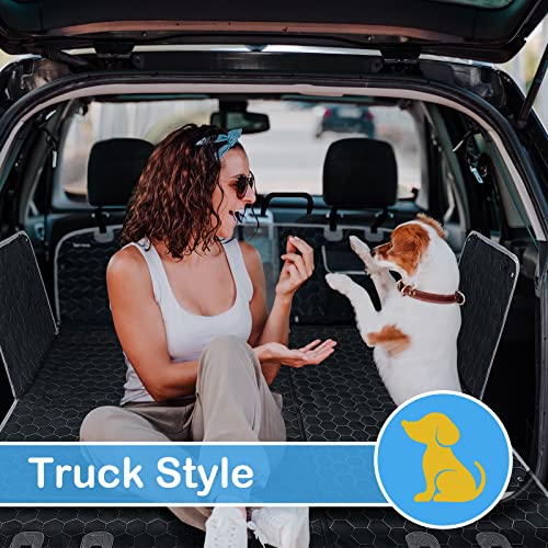 Dehoua Dog Car Seat Cover for Back Seat, 100% Waterproof Pet Back Seat Cover Hammock , Dog Backseat Cover with Mesh… - Image 6