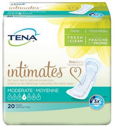 Units Per Pack 20 TENA Serenity Bladder Control Pads Absorbency Moderate Regular SCA Hygiene Products 41300 by SCA