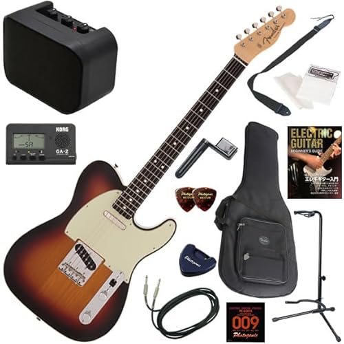 �y�Z�b�g�i�zFENDER �G���L�M�^�[���S�ғ��� ���{���e���L���X�^�[ �~�j�A���v������������y13�_�Z�b�g Made in Japan Heritage 60s Telecaster Custom/3CS�i3�J���[�T���o�[�X�g�j