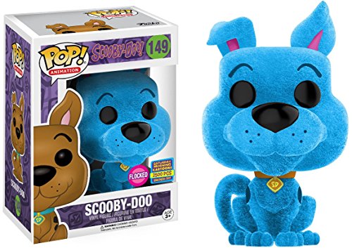 Funko Pop! Blue Flocked Scooby Doo #149 (2017 Sdcc Exclusive Limited Edition 2500 Pieces)