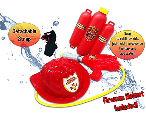 Water Gun | Squirts up to 30 ft. | Larger Fill Tanks for Unlimited Outdoor Summer Fun | Big Toy Water Cannon Blasters for Kids & Adults - Thumbnail 5