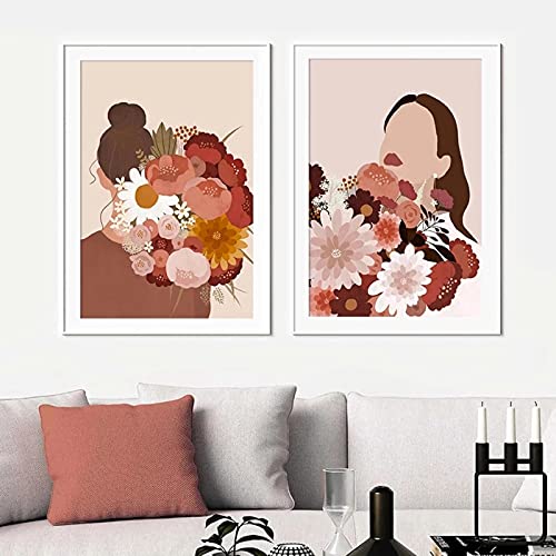 Impression d'art abstrait et poster sur toile 50x70cm de décoration intérieure