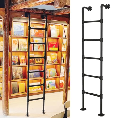Escalera de metal fija para sótanos y altillos: la solución segura para accesos estrechos 8