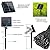 Toodour Solar Christmas Lights Outdoor, 2 Packs Total 144ft 400 LED Solar String Lights with 8 Mode, Outdoor Christmas String Light for Garden, Patio, Fence, Balcony, Xmas Tree Decor - Multicolor