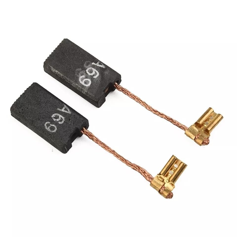 XhWser Paquete de 2 cepillos de carbono GBH5-38D para GBH5400 GBH5-38 X GSH38 8 GSH88X compatibles con Bosch