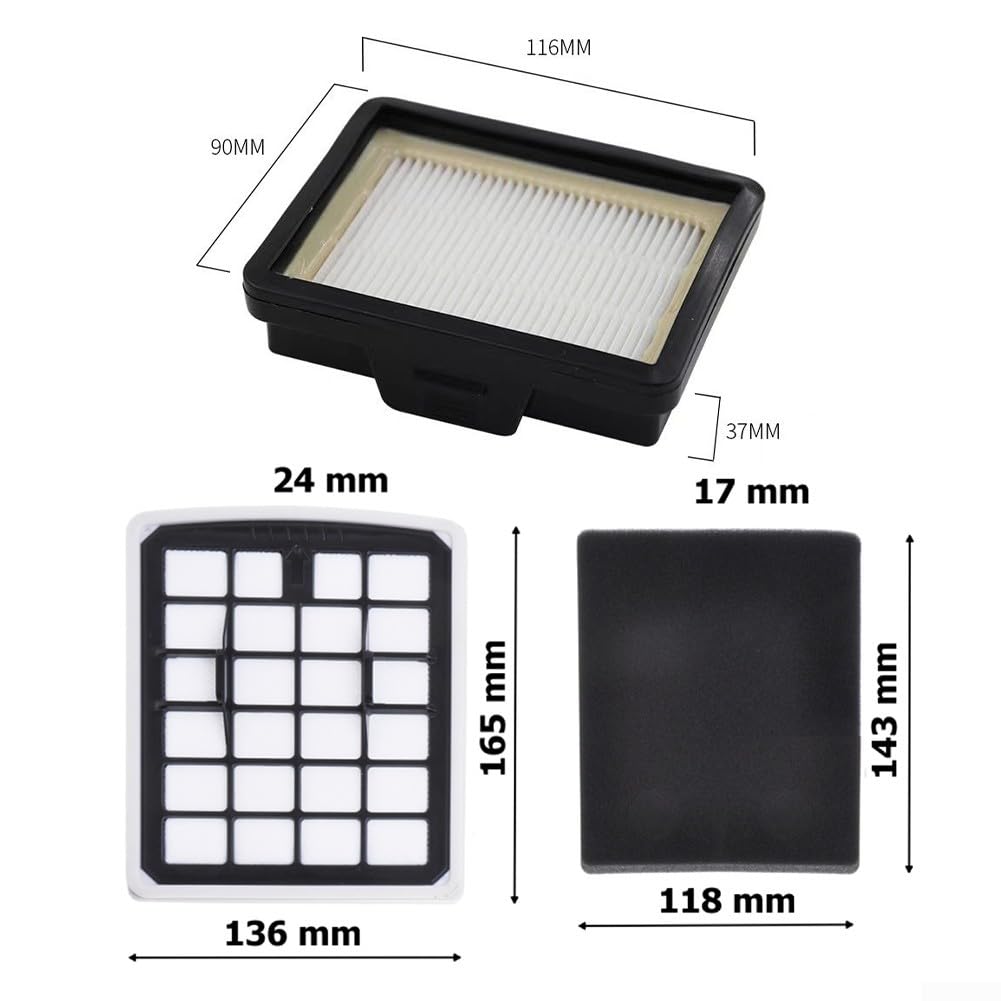 2 elementi filtranti per aspirapolvere per EUREKA NEN180