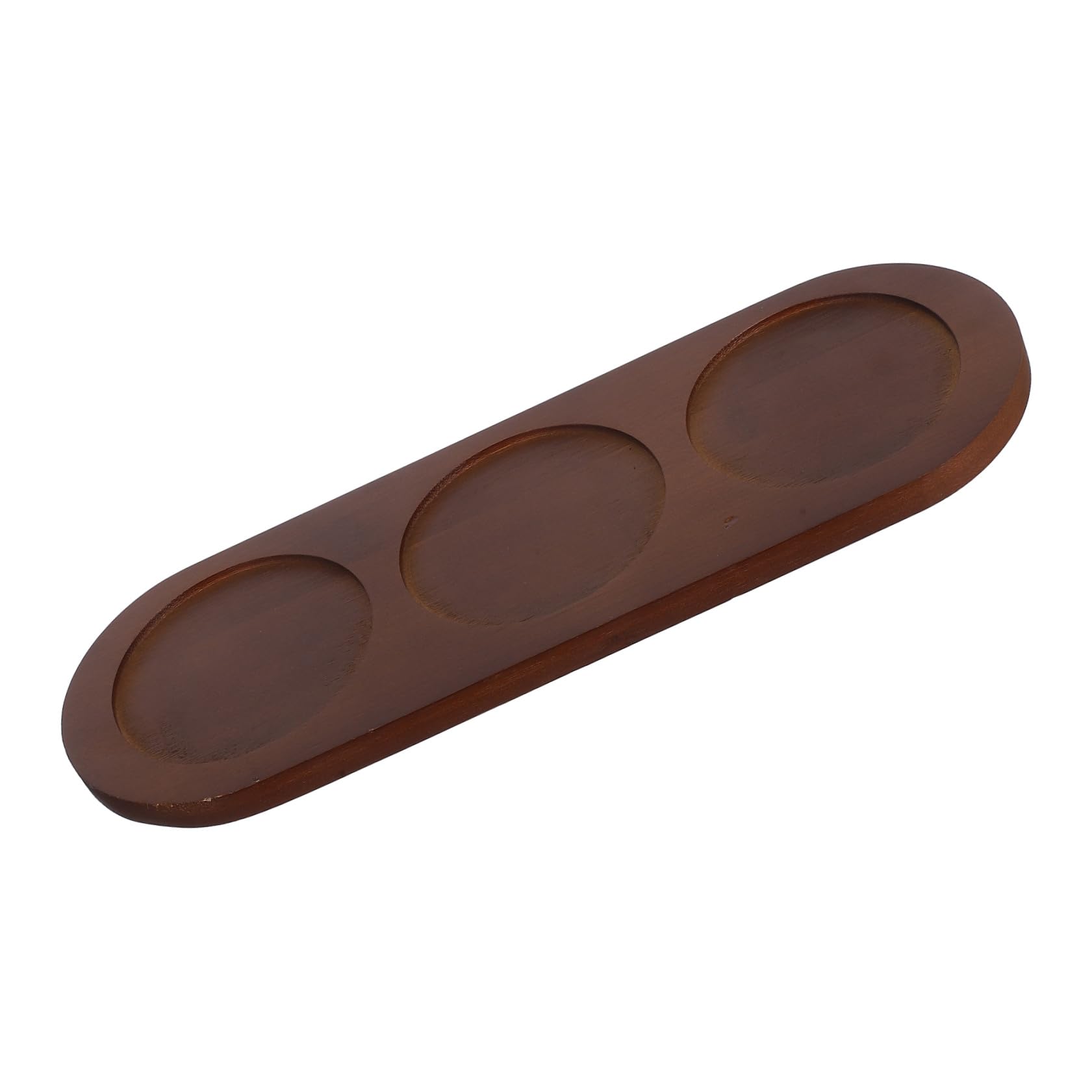 Porte-gobelet bois marron étanche et isotherme pour verres de bar