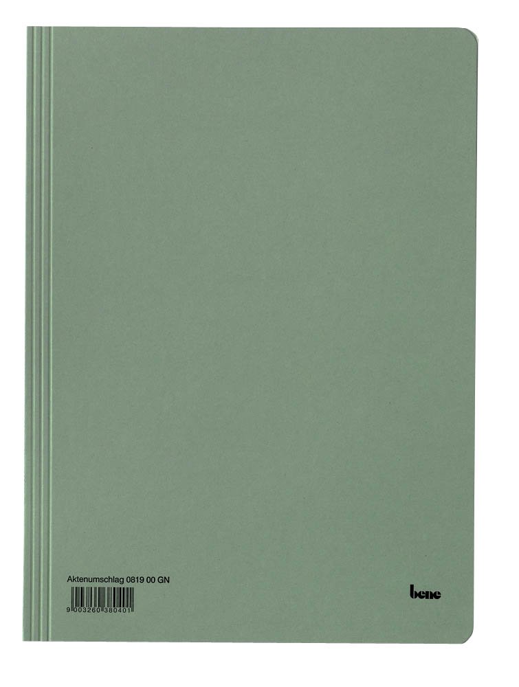 Protège-documents vert A4 Bene 81900GN pour organiser vos dossiers - 2