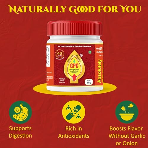 Image of GPC Hing Powder 50g - Pack of 2 with Free Multi-Purpose Jar