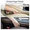 Givifive Car Seat Gap Filler Set of 2, Soft Foam Multifunctional Seat Side Gap Filler with Organizer & Hook Function, 3in1 Gap Stopper Universal Fit Car SUV Truck Fill The Gap Between Seat & Console #4