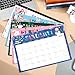 2026 Desk Calendar - 2026 Calendar from January 2026 to December 2026, 12