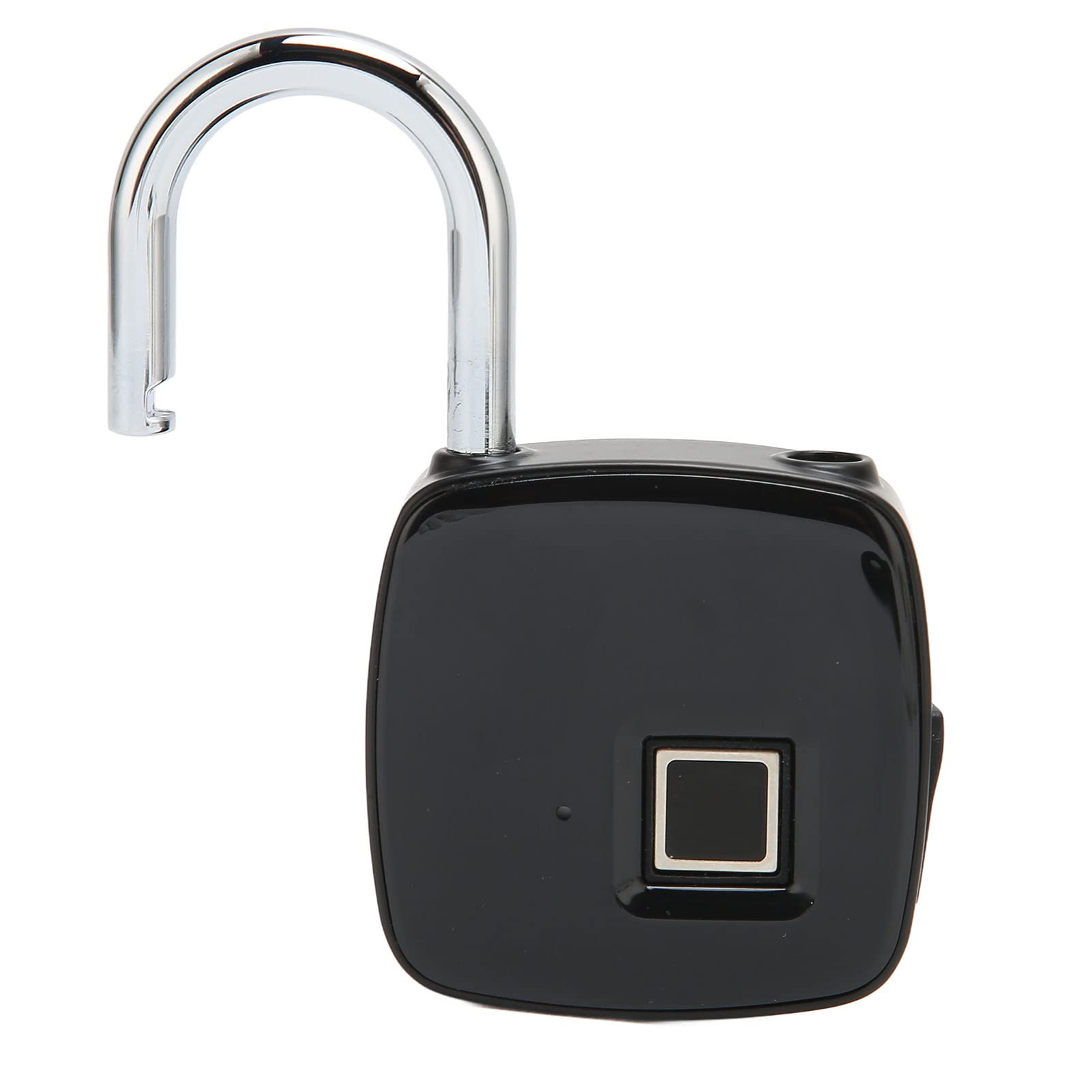 10 Ensembles de Cadenas D'empreintes Digitales, Mini Serrure D'empreintes Digitales Rechargeable USB Intelligente étanche pour Armoire de Valise