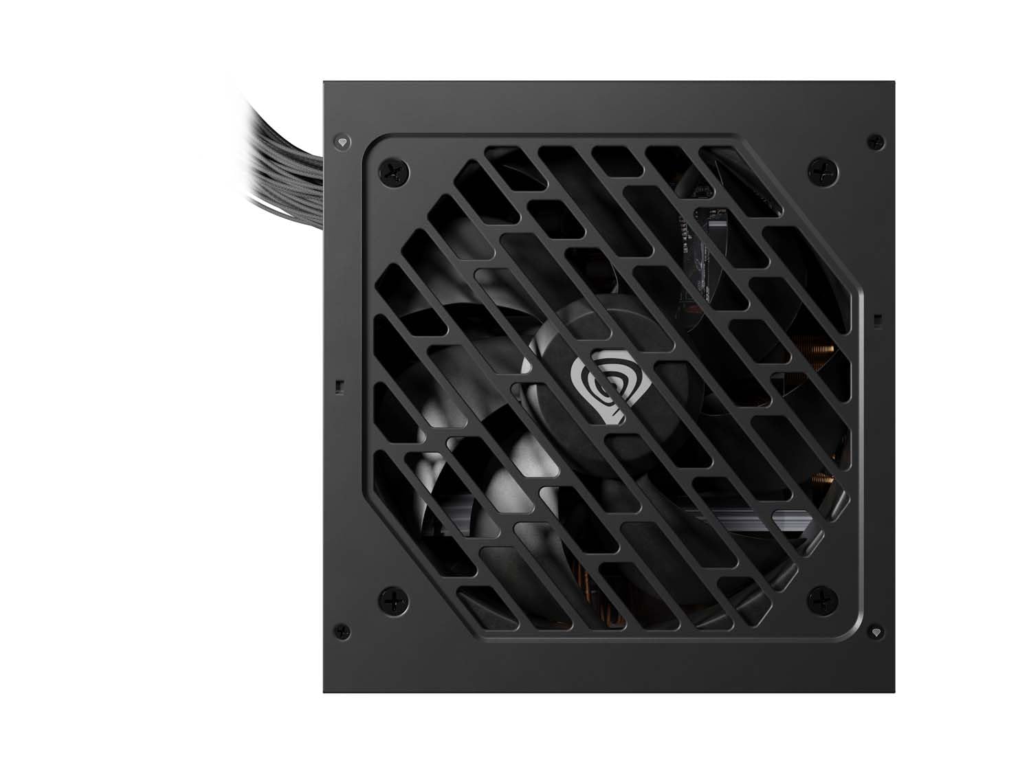 Nihon 650NM PC 650W czarny Zasilacz Genesis ATX 3.1 PSU do komputerów gamingowych, 80 Plus Bronze, Cybenetics Silver, 12 V-2x6, wentylator FDB 120 mm, aktywny PFC, 6x SATA, 3x PCI-E, niemodułowy