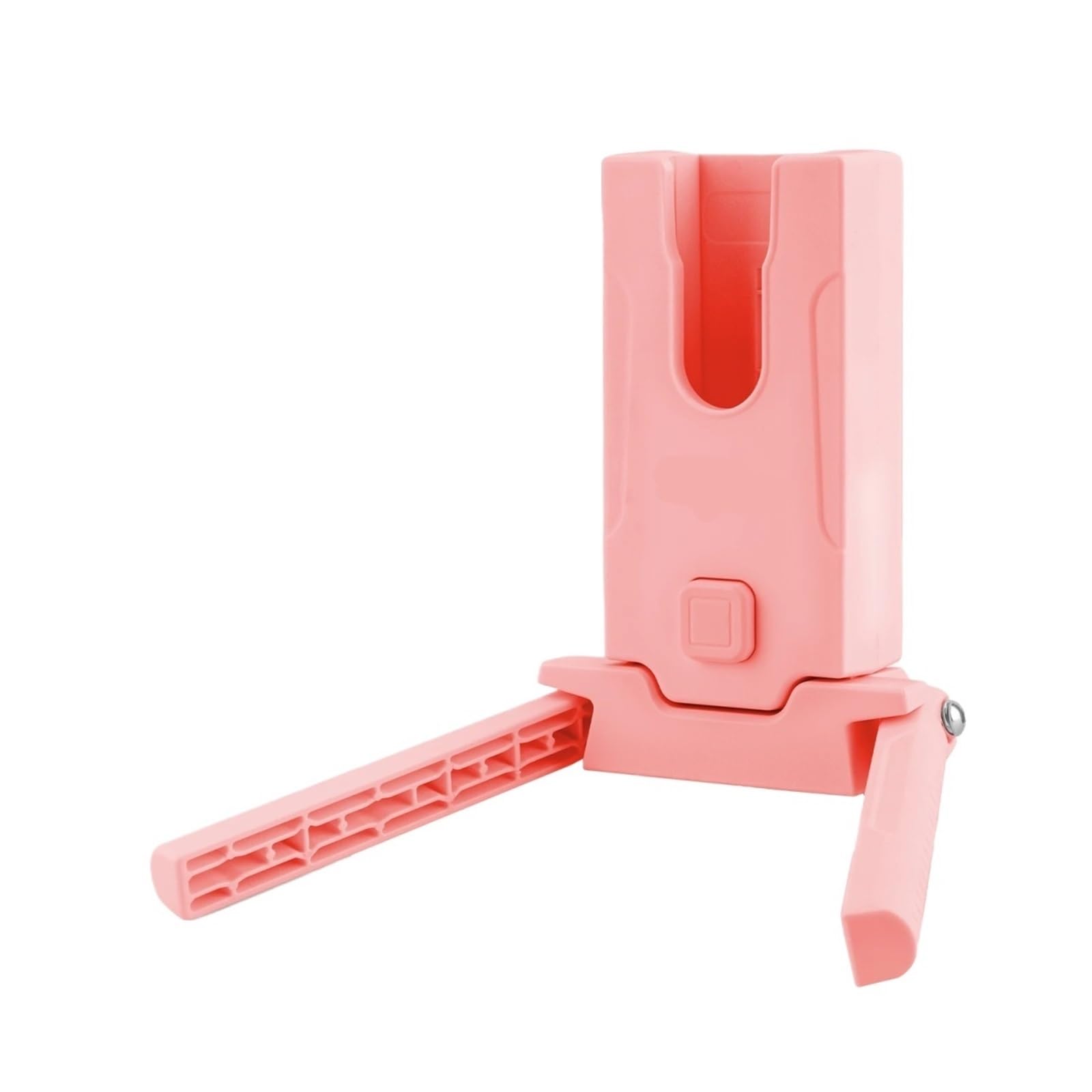 Portabiciclette Portabiciclette portatile | Poggiapiedi portatile for bicicletta Portabici da parcheggio pieghevole for bici da strada di montagna(Pink-2)
