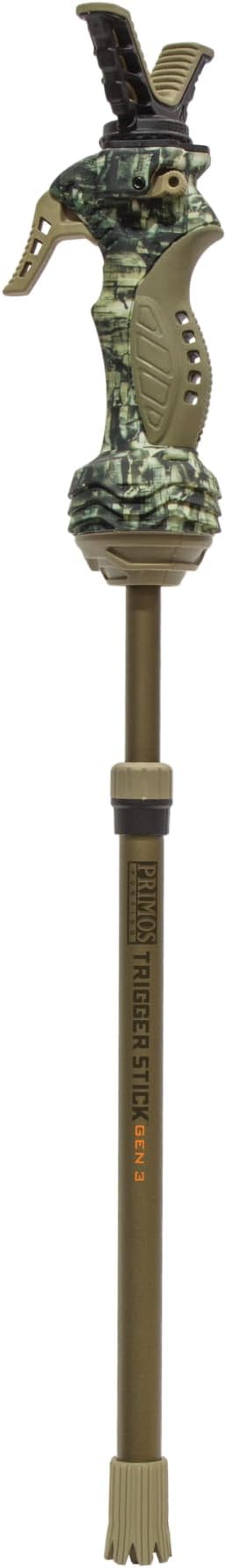 PRIMOS Hunting Trigger Stick Gen3, Camo Monopod with Easy Adjustments, 21-30 inches, Camouflage