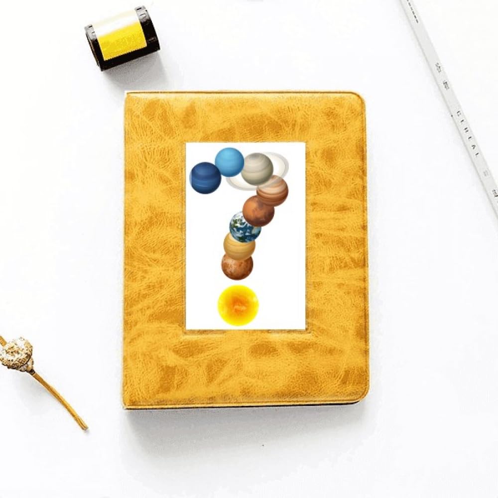 no/no Permutation Combination Planetary Question Marks Photo Album Family Wedding Picture 4x6